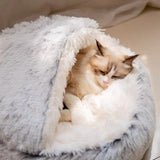 Pawsypals Cozy Warm All Season Cat Bed