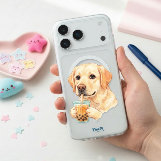 Custom Pet Fun Action MagSafe Clear Case (iPhone Exclusive)