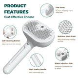 Pet Spray Grooming Comb